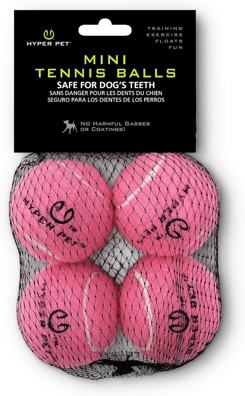 Hyper-Pet-MINI-Tennis-Balls-for Dogs-Pink